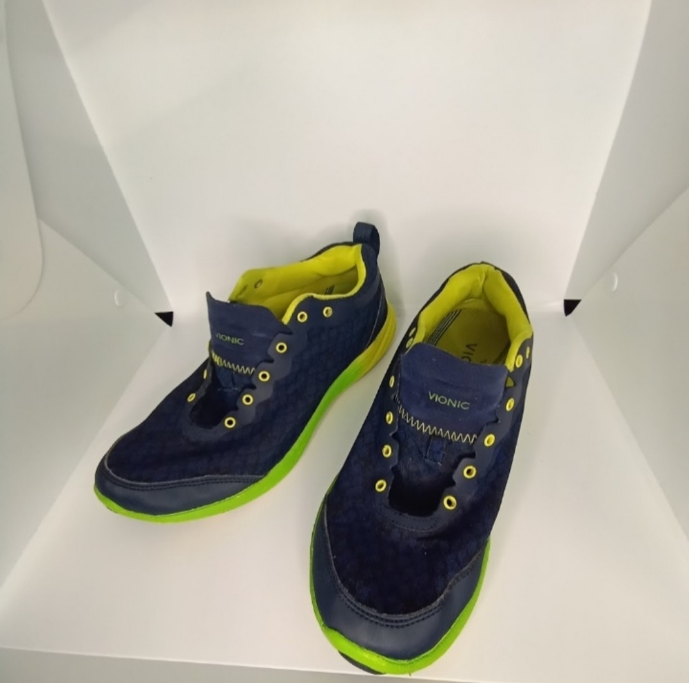 Vionic Agile Python Navy Ombre Sole Sneakers - image 4